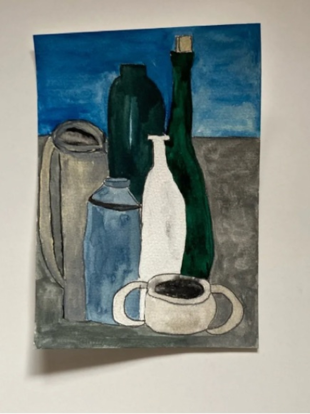 Watercolor Still Life Painting